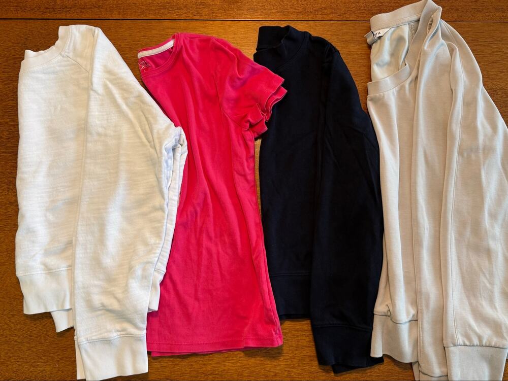 Bundle of 4 Women's Tops - Athleta, Madewell, J.Crew, Talbots - Size Small
